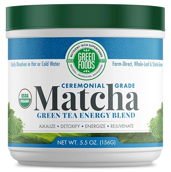 GREEN FOODS CORPORATION MATCHA GREEN TEA 30SERVING