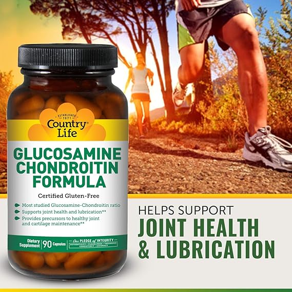 Country Life GLUCOSAMINE CHONDROITIN 90 Vegicaps