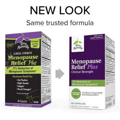 Menopause Relief Plus Clinical Strength 60 Capsules