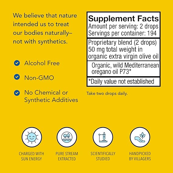 NORTH AMERICAN HERB & SPICE SUPER STRENGTH OREGANOL P73 .45OZ