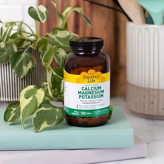 Country Life CALCIUM/MAGNESIUM/POTASSIUM 180 Tablet