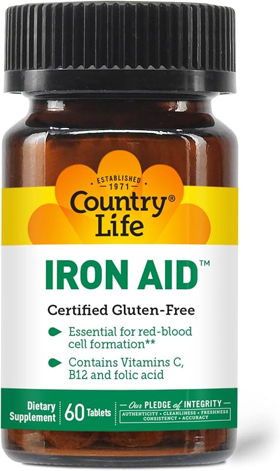 Country Life IRON-AID 60 Tablet