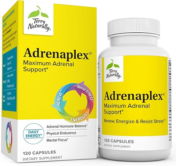 Terry Naturally Adrenaplex Maximum Adrenal Support 120 Capsules
