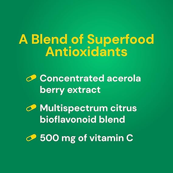 Country Life ACEROLA VIT C COMPLEX 500MG 180 Wafer