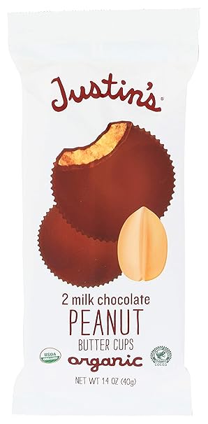 JUSTIN`S Milk Chocolate 1.4 OZ