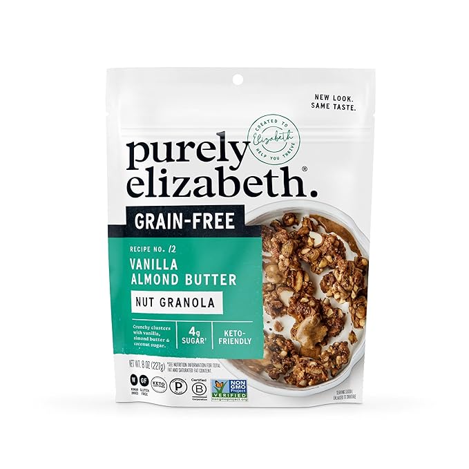 PURELY ELIZABETH Granola Van Almond Btr Grain Free 8 OZ