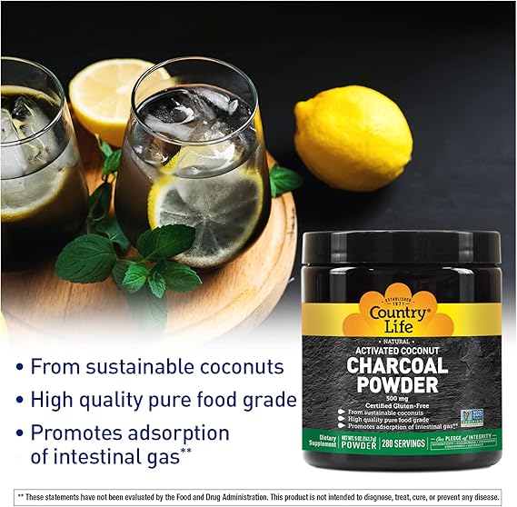 Country Life ACTIVATED CHARCOAL POWDER 5 Powder