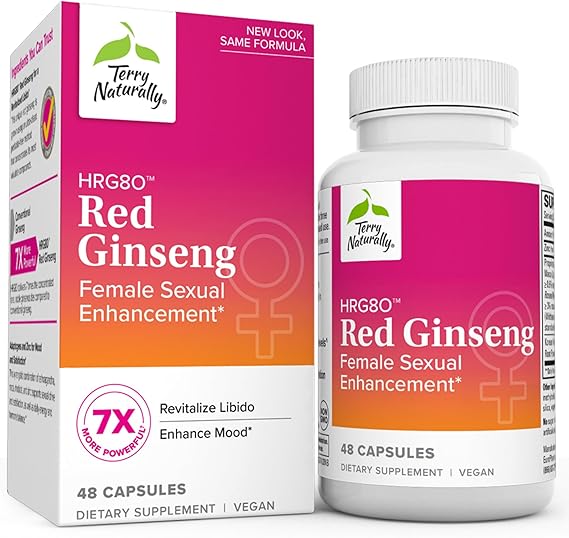 Red Ginseng HRG80 Female Sexual Enhancement 48 Capsules