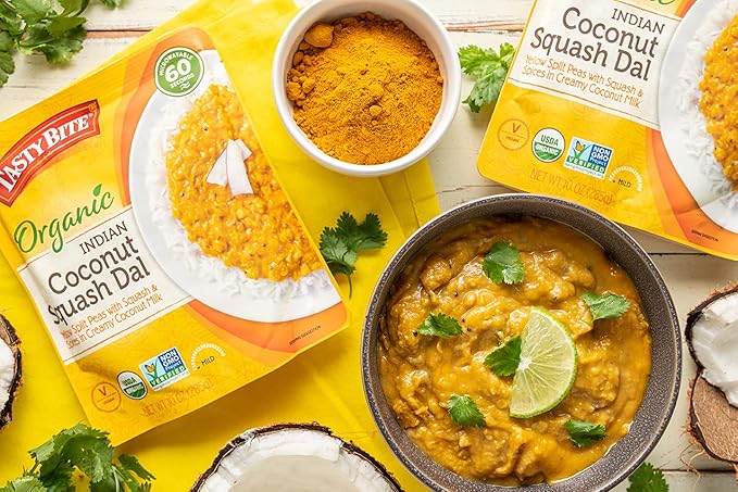 TASTY BITE Indian Coconut Squash Dal 10 OZ