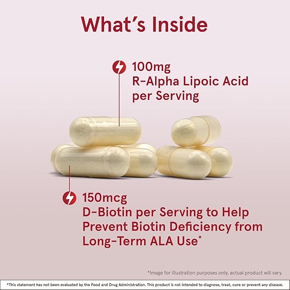 Jarrow Formulas R-Alpha Lipoic Acid With Biotin