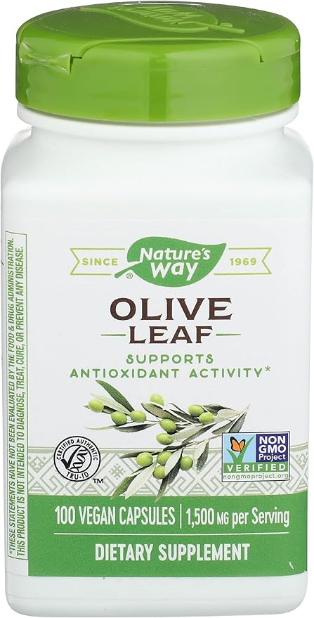 Nature's Way Olive Leaf 100 Vgn Cp