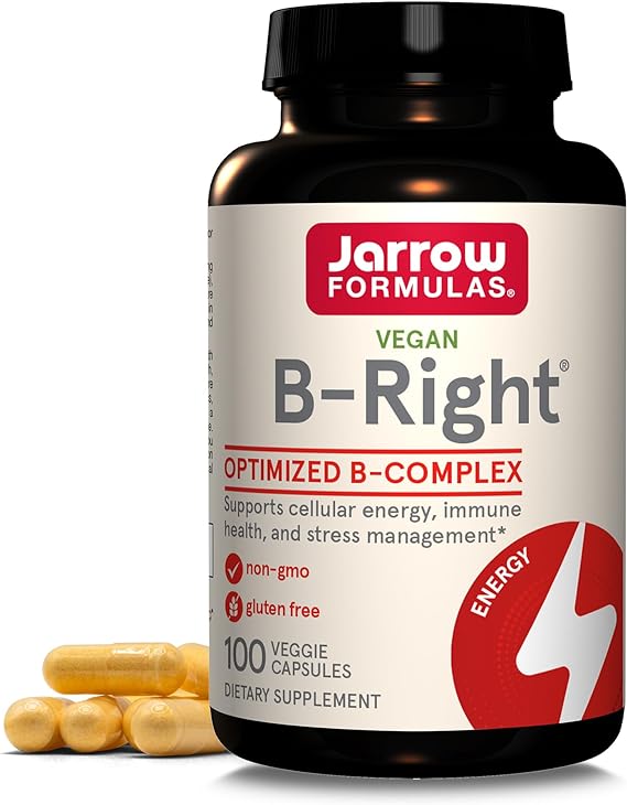 JARROW Vegan B-Right Optimized B-Complex