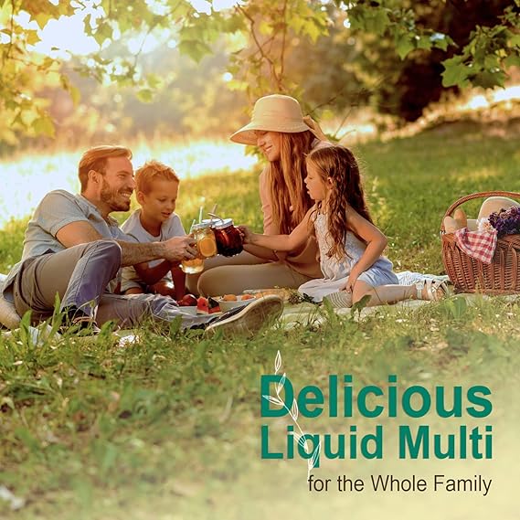 Super Multi Liquid Multivitamin With Fulvic Minerals 32 fl oz