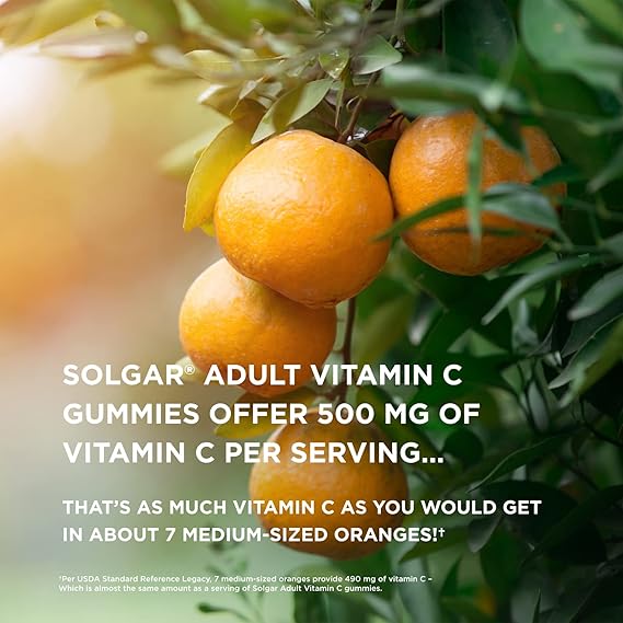 Solgar Adult Vitamin C Gummies 120gummy