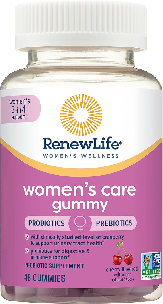 Renew Life WOMEN'S CARE GUMMY - 2 BILLION 48CT
