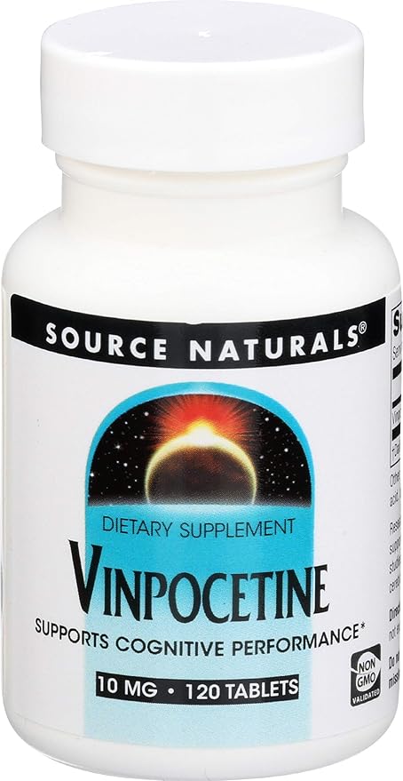 SOURCE NATURALS VINPOCETINE 10 MG 120 TABS