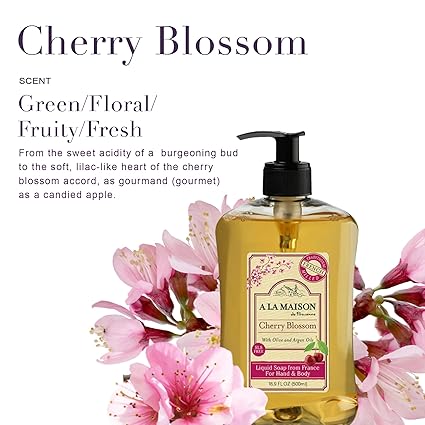 A La Maison Cherry Blossom Hand & Body Soap
