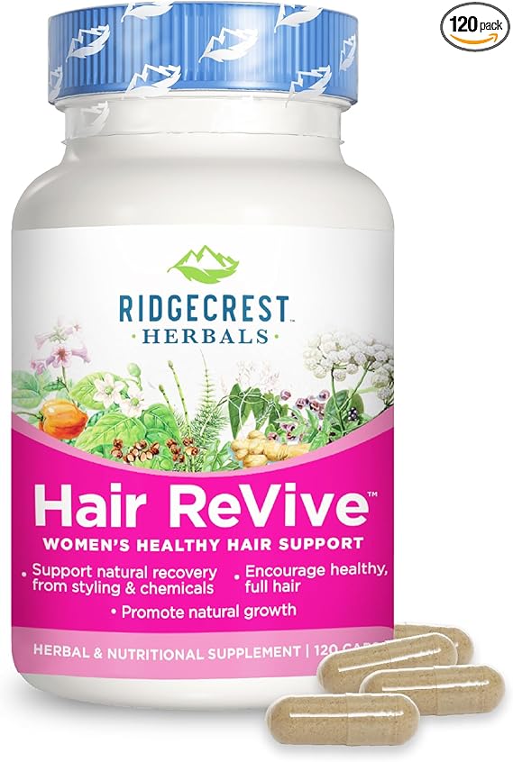 RIDGECREST HERBALS HAIR REVIVE 5 120CAPS