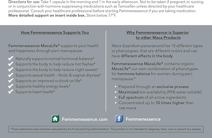 Femmennessence MacaLife