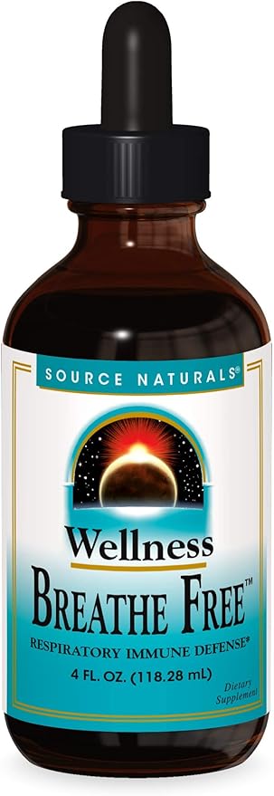 SOURCE NATURALS WELLNESS BREATHE FREE 4 FL OZ
