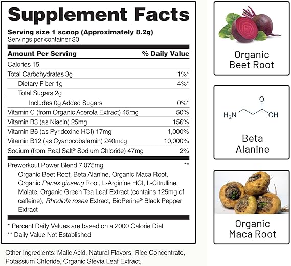 SNAP SUPPLEMENTS NITRIC OXIDE PREWORKOUT 250GM