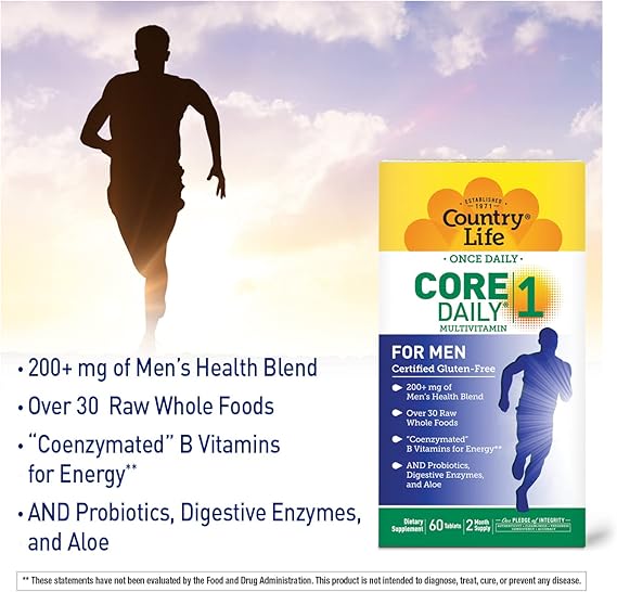 Country Life CORE DAILY 1 MEN'S 60 Tablet