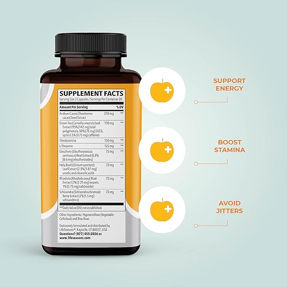 Life Seasons Energy for Vitality Support 60 Capsule