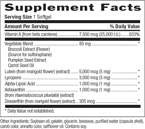 Country Life CAROTENOID COMPLEX 60 Softgel