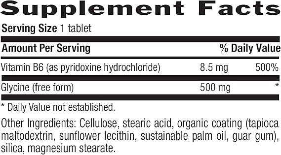 Country Life GLYCINE 500MG 100 Tablet