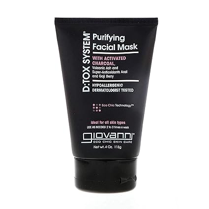 GIOVANNI D:TOX SYSTEM PURIFYING FACIAL MASK 4 OZ