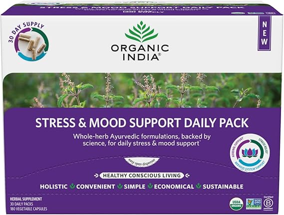 Stress & Mood Support Daily Pack 30 Daily Packs 180 Vegetable Capsules