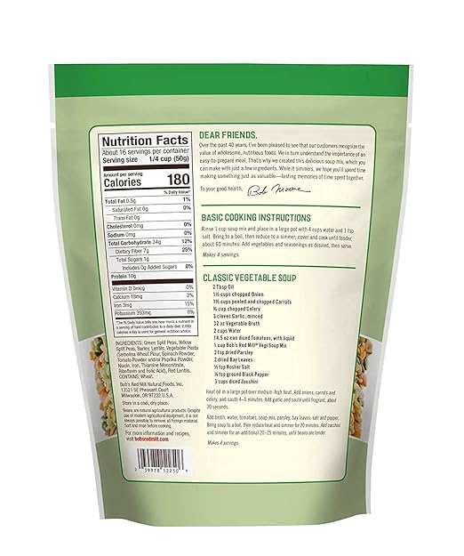 BOB`S RED MILL Vegi Soup Mix 28 OZ