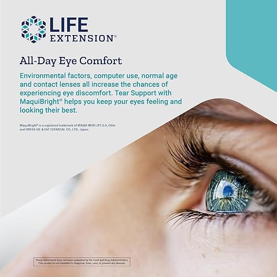 Tear Support With MaquiBright 60 mg 30 Vegetarian Capsules