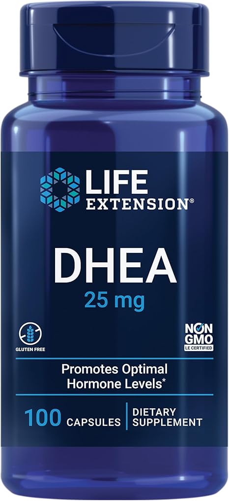 Life Extension DHEA 25 mg 100 Capsules