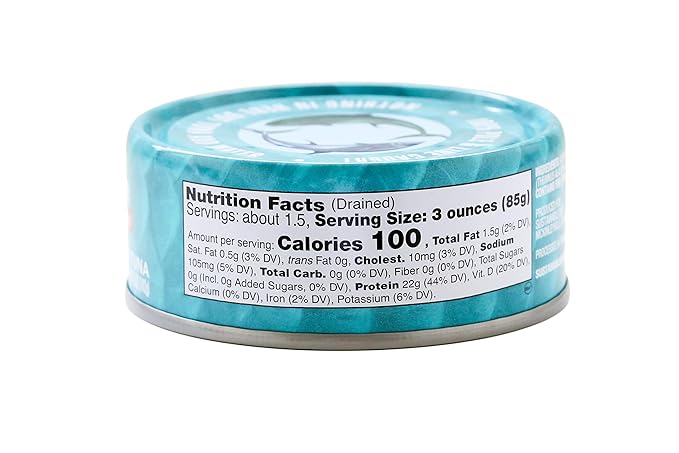 SUSTAINABLE SEAS Chunky Albacore, No Salt 5 OZ