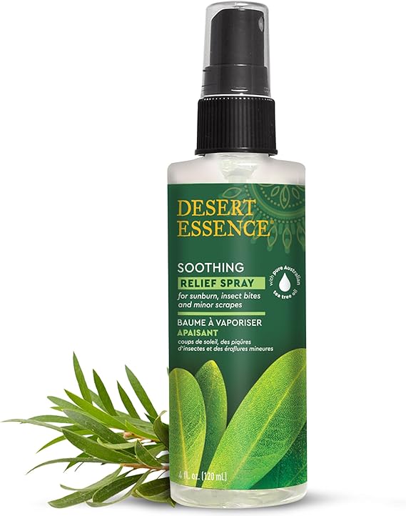 Desert Essence TEA TREE OIL RELIEF SPRAY 4 Liquid