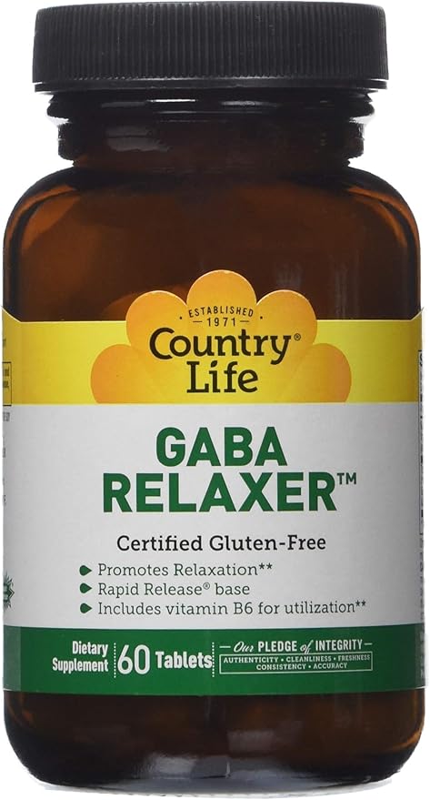 Country Life GABA RELAXER 60 Tablet