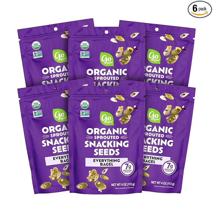 GO RAW Everything Bagel 4 OZ
