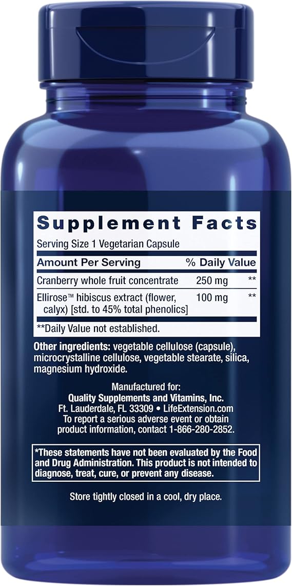 Optimized Cran-Max Cranberry Whole Fruit Concentrate With Ellirose