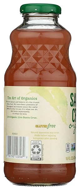 SANTA CRUZ ORGANIC Lemondade Rasberry 16 OZ