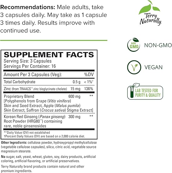 Red Ginseng HRG80 Male Sexual Enhancement 48 Capsules