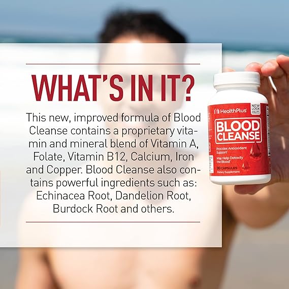 BLOOD CLEANSE HELPS DETOXIFY THE BLOOD PROVIDES ANTIOXIDANT SUPPORT