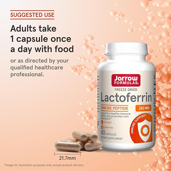 Freeze Dried Lactoferrin (Apolactoferrin) 250 mg