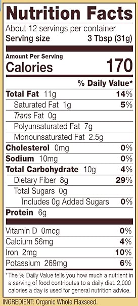 BOB`S RED MILL Flaxseeds Brown 13 OZ