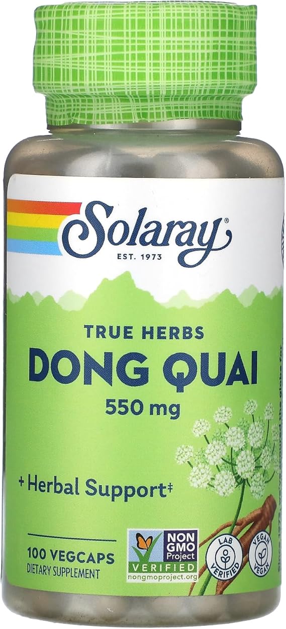 Solaray True Herbs Dong Quai 550 mg