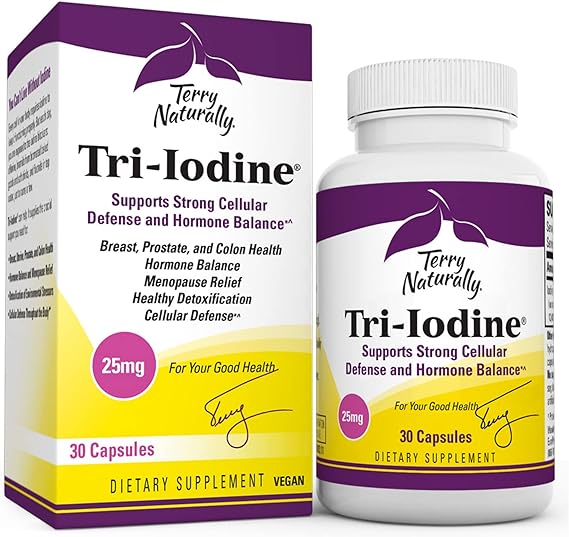 Tri-Iodine Cellular Defense and Hormonal Balance 25 mg 30 Capsules