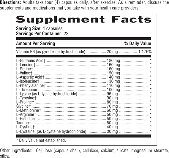 Country Life MAX AMINO/AMINO ACIDS 90 Vegicaps