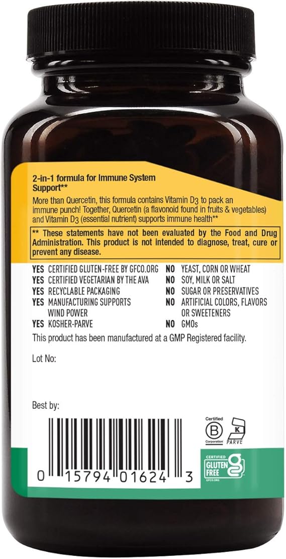 Country Life QUERCETIN + D3 90 Capsule