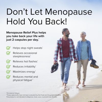 Menopause Relief Plus Clinical Strength 60 Capsules