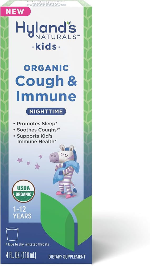 HYLAND'S SKIDS ORGANIC COUGH & IMMUNE NIGHTTIME 4OZ